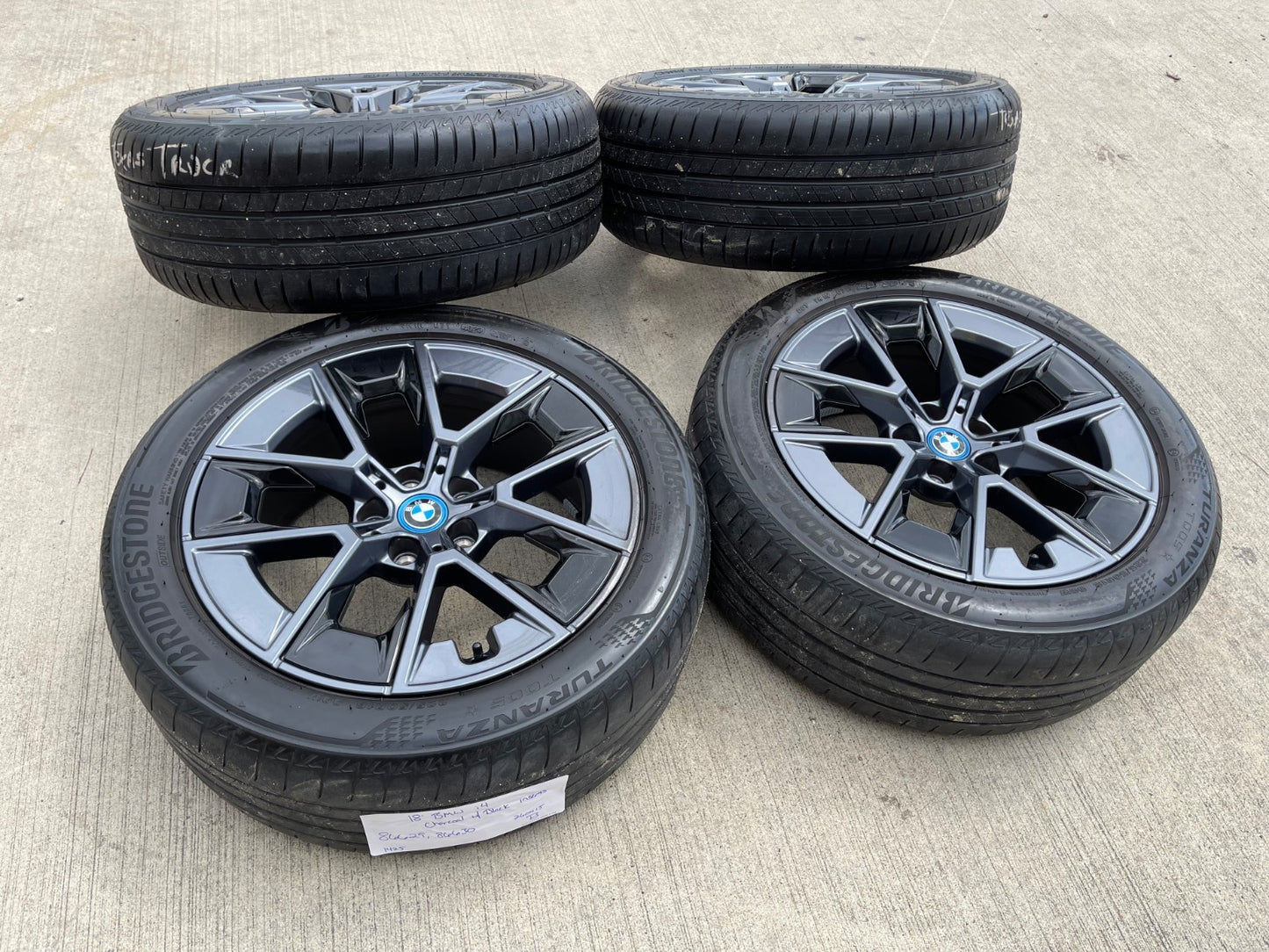 18" BMW OEM 4 5 Series wheels rims 86629 86630 i4 i5 2023 2024 2025 2026 2027