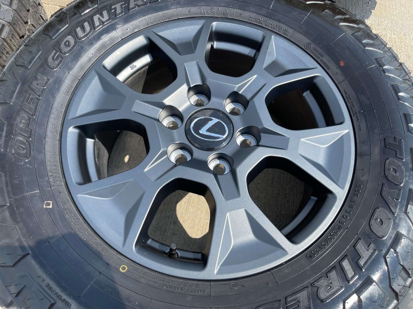 18" Toyota Tacoma TRD OEM 10544 wheels rims Land Cruiser Tundra TOYO A/T3 NEW