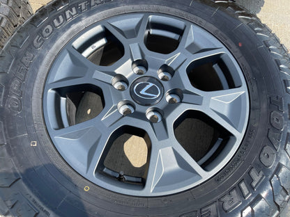 18" Toyota Tacoma TRD OEM 10544 wheels rims Land Cruiser Tundra TOYO A/T3 NEW