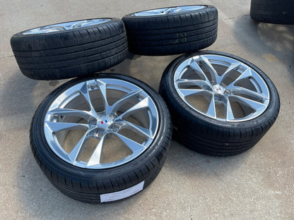 20" Chevy Camaro SS OEM wheels rims 200239 200240 tires GOODYEAR SET