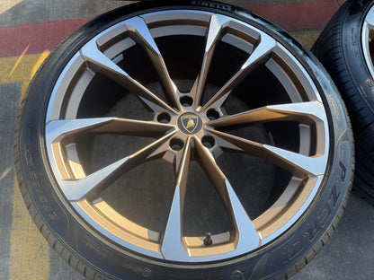 23" Lamborghini Urus Taigete OEM wheels rims 2022 2023 2024 2025 2026 BRONZE NEW
