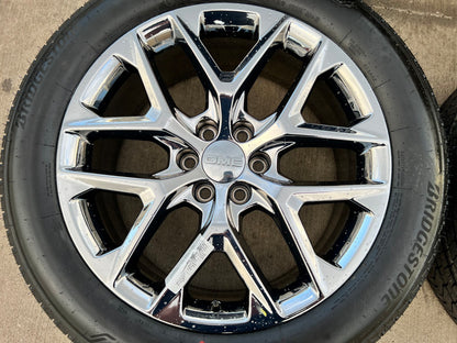 22" GMC Yukon Sierra DENALI OEM 14078 wheels rims CHROME 2023 2024 2025 2026 NEW