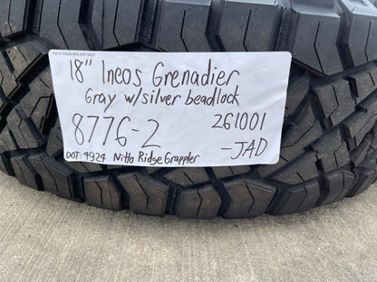 (4) 18" INEOS Grenadier OEM 2774-1 wheels rims Beadlock 2025 2026 2027 NEW NITRO