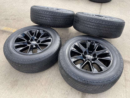 20" Chevy Tahoe Silverado OEM 5919 wheels rims GMC Yukon HANKOOK A/T2
