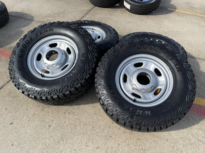 17" Ford F-250 F-350 OEM 3828 wheels rims tires GOODYEAR TERRITORY R/T 33" NEW