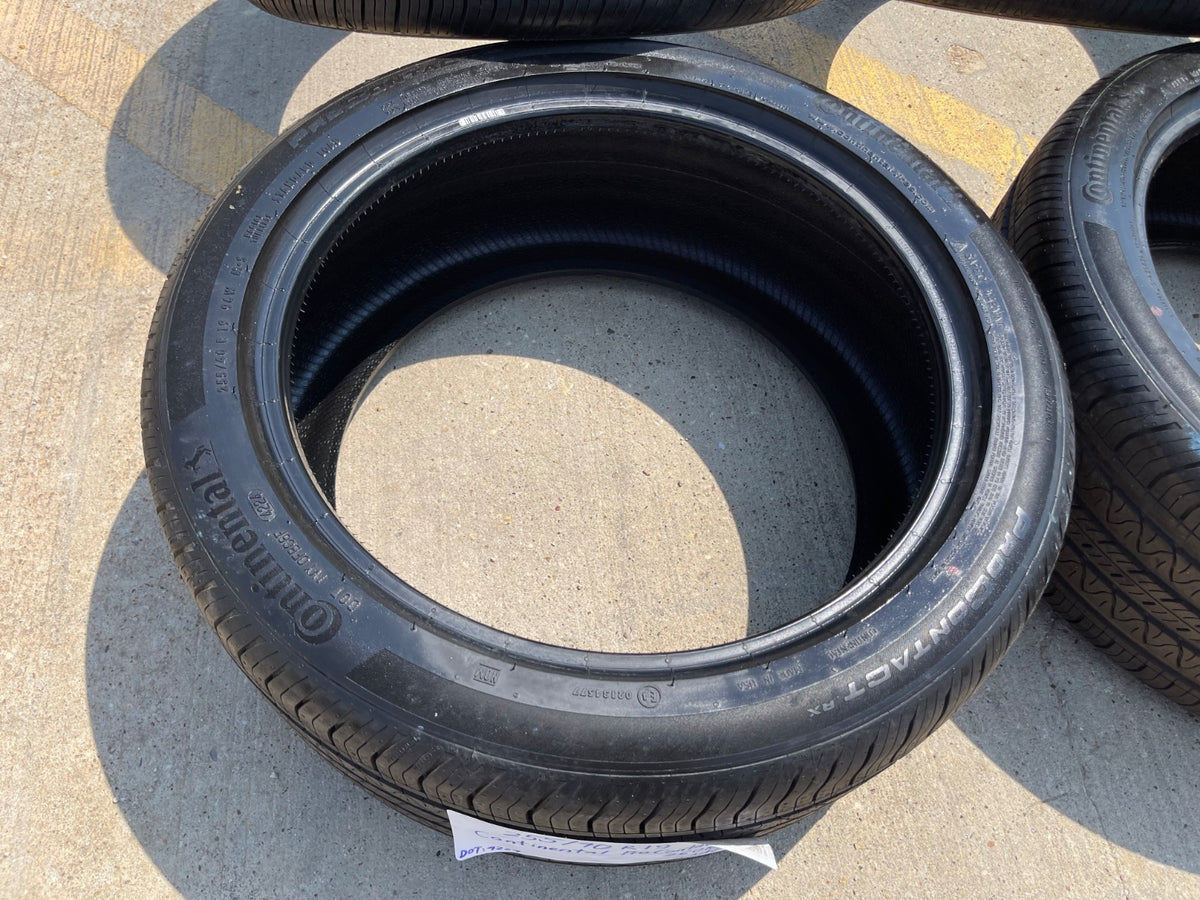 (4) 255/40/19 Continental Contipro Contact RX 96W M+S SL 255/40R19 tires NEW