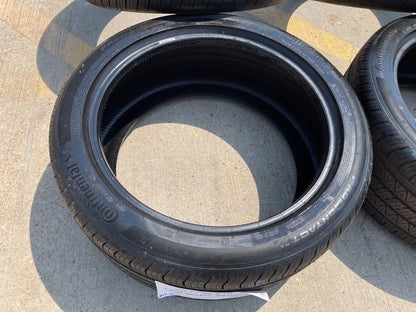(4) 255/40/19 Continental Contipro Contact RX 96W M+S SL 255/40R19 tires NEW