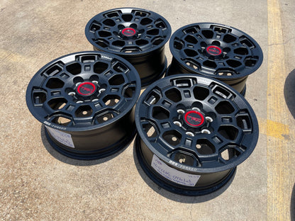 18" Toyota Tundra TRD BBS FORGED OEM black 95458 wheels rims Sequoia NEW