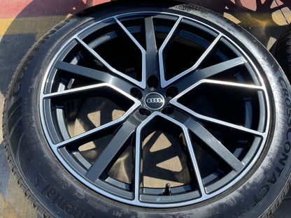 22" Audi RSQ7 OEM wheels rims SQ7 Q7 SQ8 Q8 RSQ8 59065 tires CONTINENTAL