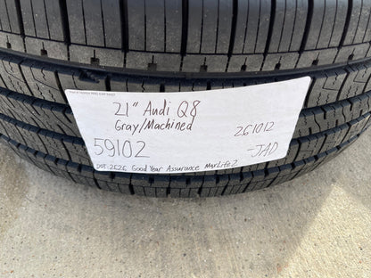 21" 21x10 Audi Q8 Q7 OEM 59102 wheels rims SQ5 SQ7 SQ8 Q5 RS S SET PIRELLI NEW
