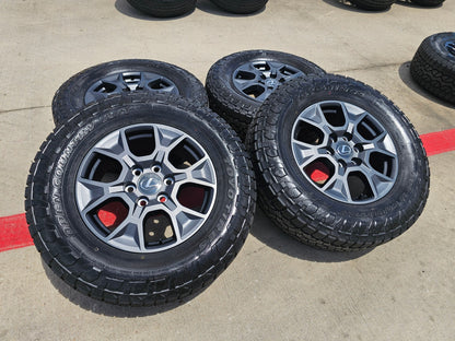 18" Toyota Tacoma TRD OEM 10544 wheels rims Land Cruiser Tundra SET TOYO A/T NEW