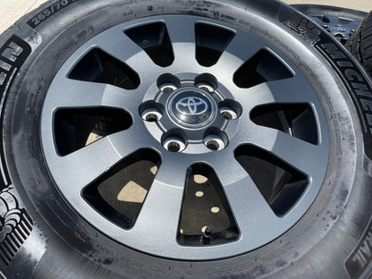 18" Toyota Land Cruiser OEM TRD wheels rims 95952 Tundra Sequoia MICHELIN