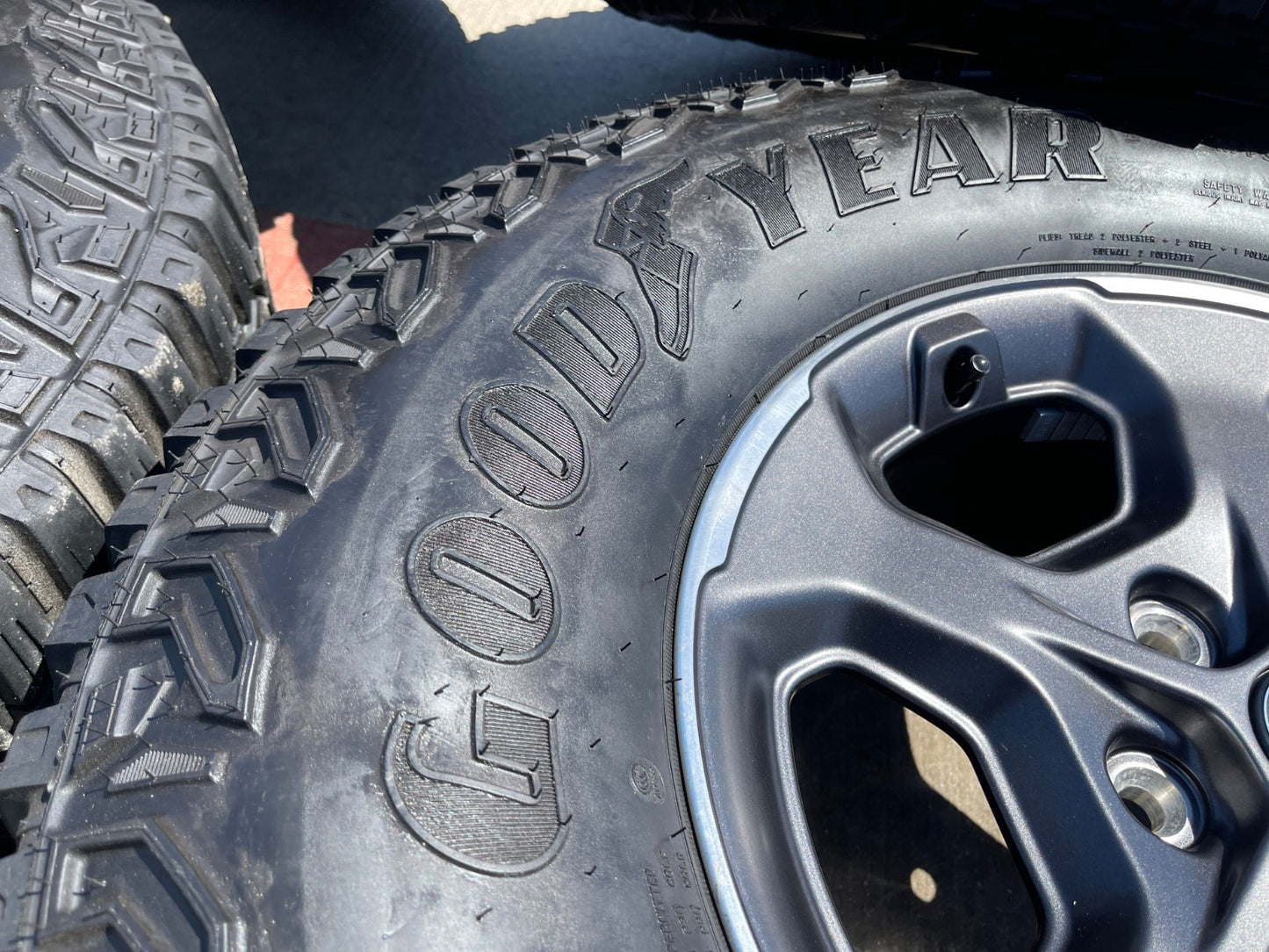 17" Jeep Wrangler Gladiator RUBICON OEM RIM# 9236 wheels rims SET FITS 2007-2027