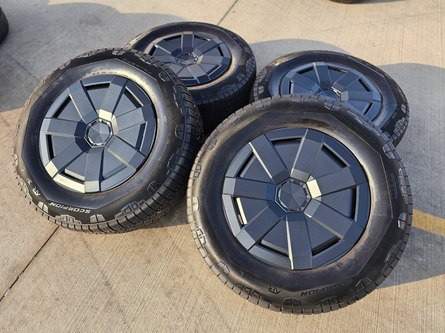 20" Tesla Cyber Truck OEM 94166 wheels rims 2024 2025 2026 Cybertruck