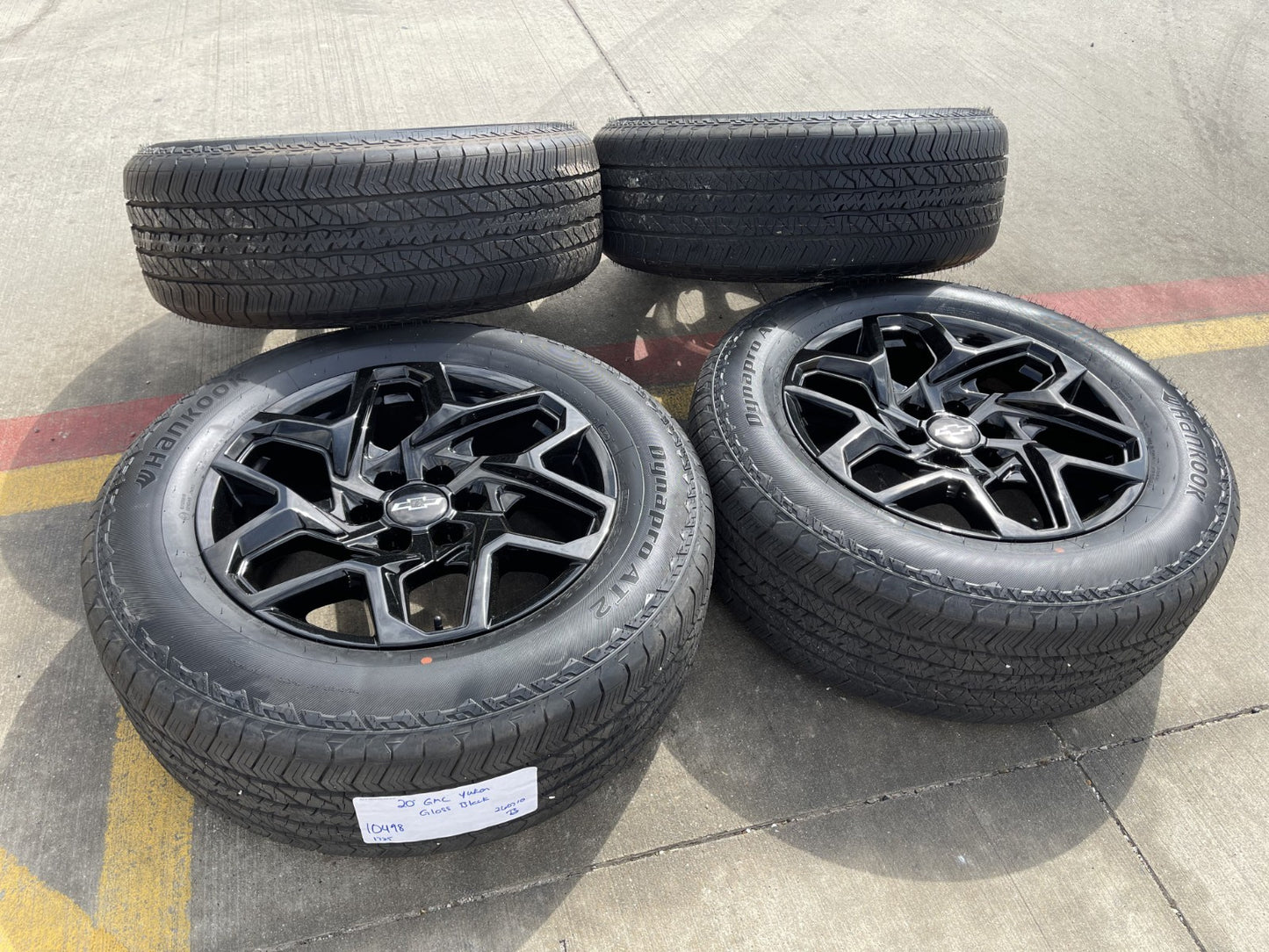 20" GMC Sierra Yukon AT4 Tahoe Silverado 95369 OEM wheels rims HANKOOK NEW 2026