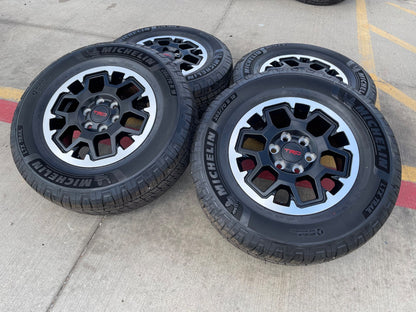 18" Toyota Tacoma 4Runner TRD OEM 94199 wheels rims 2025 2026 2027 MICHELIN NEW