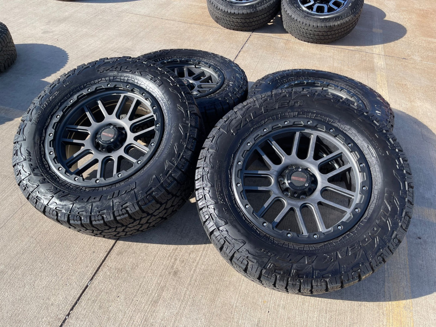 20" Ford F-150 ROUSH OEM Vision 111 Nemesis rims wheels Expedition FALKEN 35"