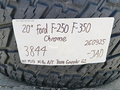 20" Ford F-250 F-350 OEM 3844 LARIAT rims wheels tires NITRO 35"