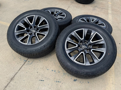 20" Chevy Tahoe Silverado OEM 5919 wheels rims GMC Yukon tires HANKOOK A/T2 NEW