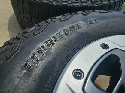 18" Dodge Ram 1500 RHO TRX Beadlock OEM wheel rim 2735 tires 2023 2024 2025