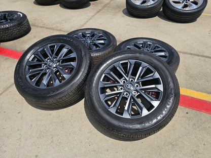 20" Toyota Land Cruiser OEM wheels rims 94057 Tundra Sequoia SET 2024 2025 2026