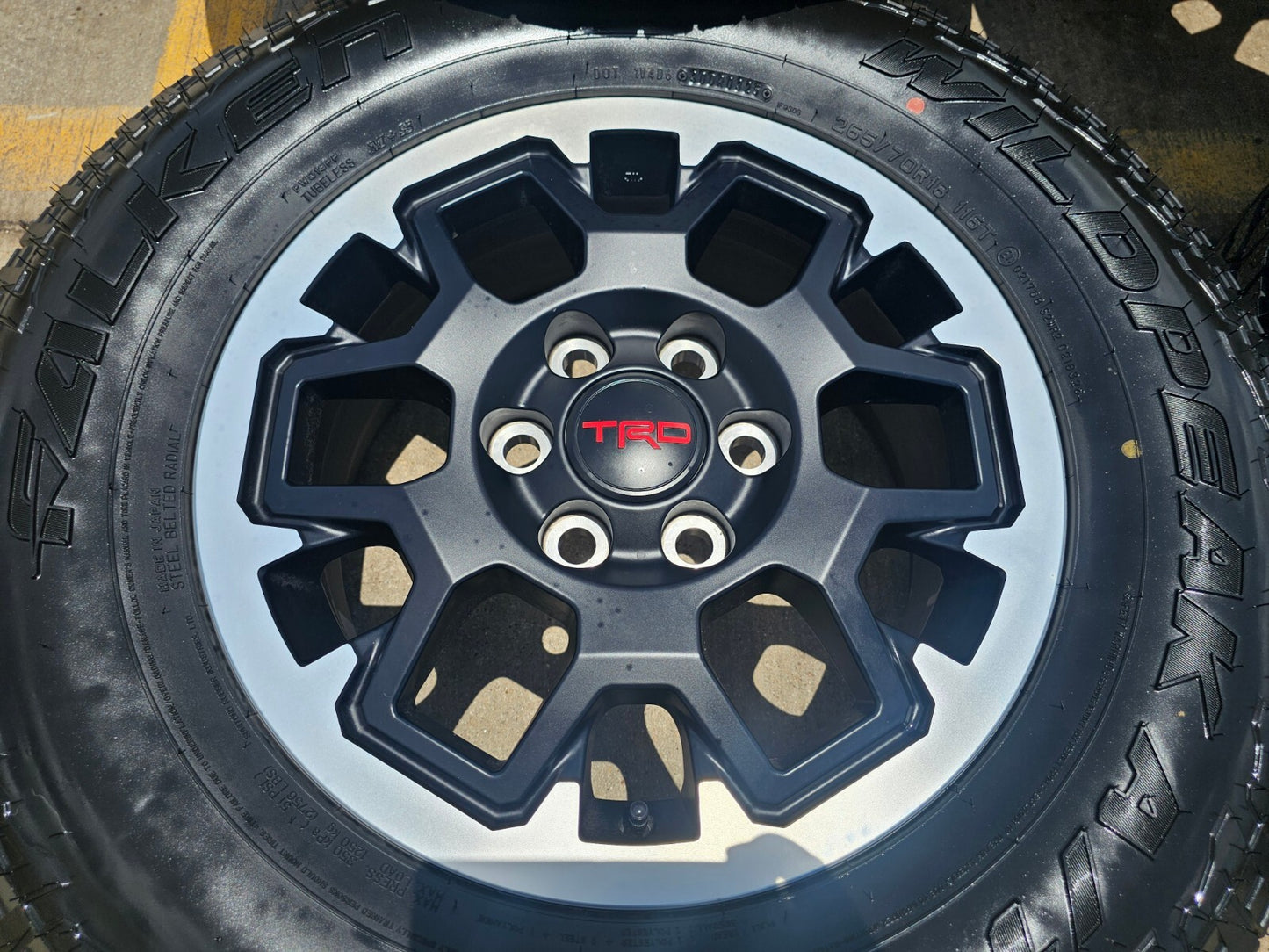 18" Toyota Tacoma 4Runner TRD OEM wheels rims 2024 2025 2026 NEW