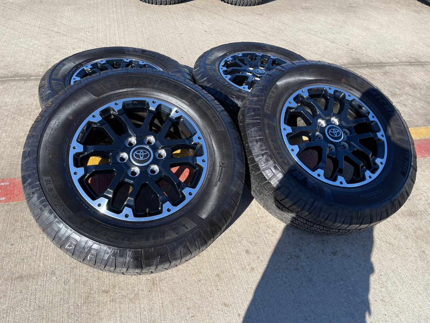 18" Toyota Tundra TRD OEM black wheels rims 75273 Sequoia 2024 2025 2026 NEW