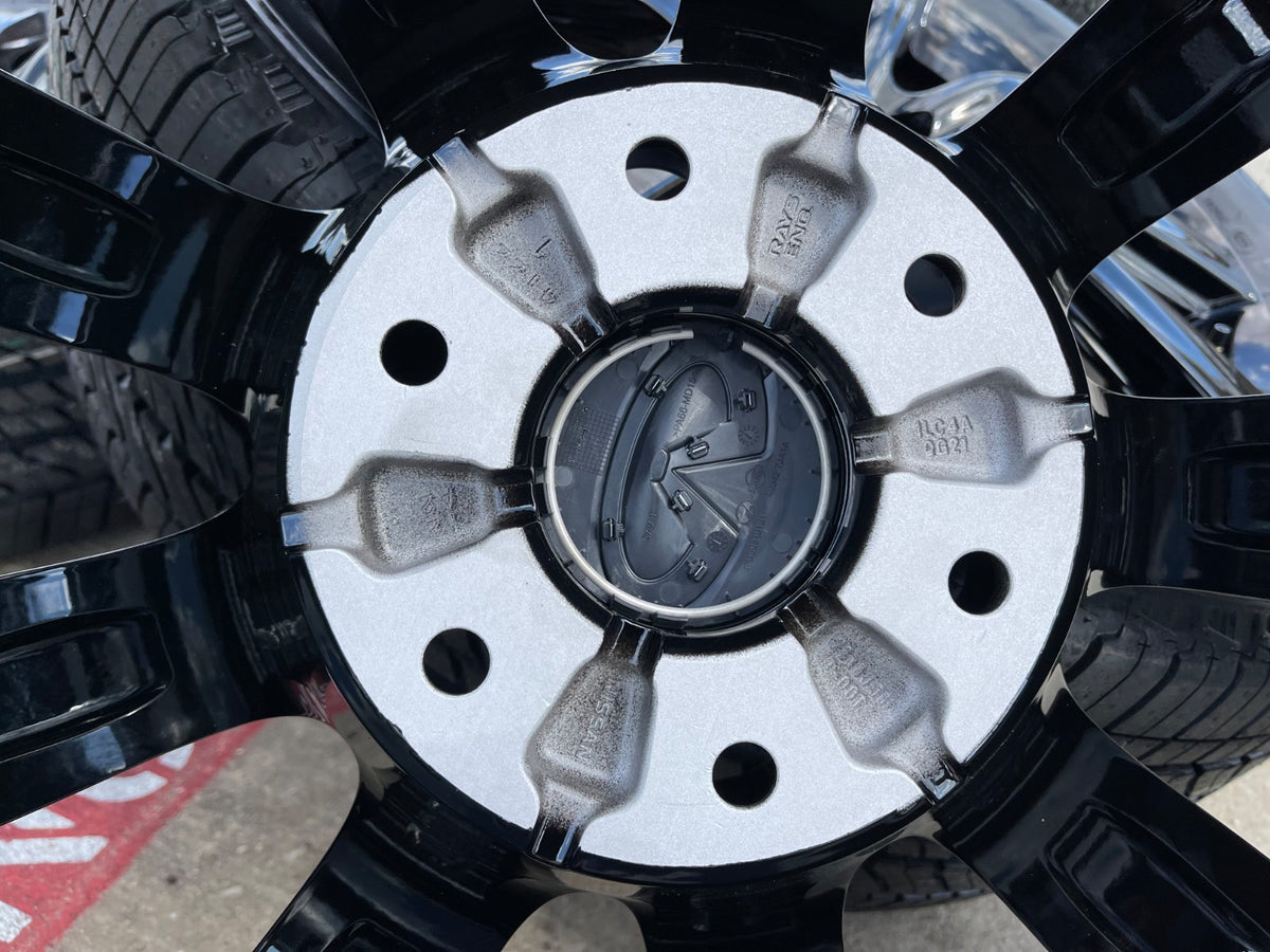 22" Infiniti QX80 QX56 Nissan Titan OEM 73729 wheels rims BRIDGESTONE SET NEW