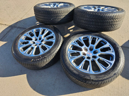 22" GMC Yukon Sierra DENALI OEM wheels rims Tahoe 2023 2024 2025 2026 NEW