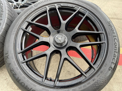 22" Mercedes GLE AMG OEM A1674014400 wheels rims GLE63 2024 2025 2026 SET