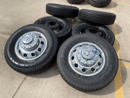17" Dodge Ram 3500 Dually Laramie 8x200 wheels rims 2701 2702 OEM NEXEN NEW