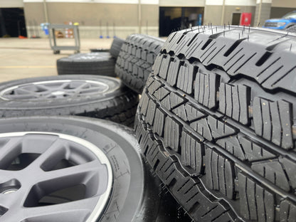18" Jeep Gladiator Overland OEM wheels rims Wrangler 9241 tires BRIDGESTONE A/T