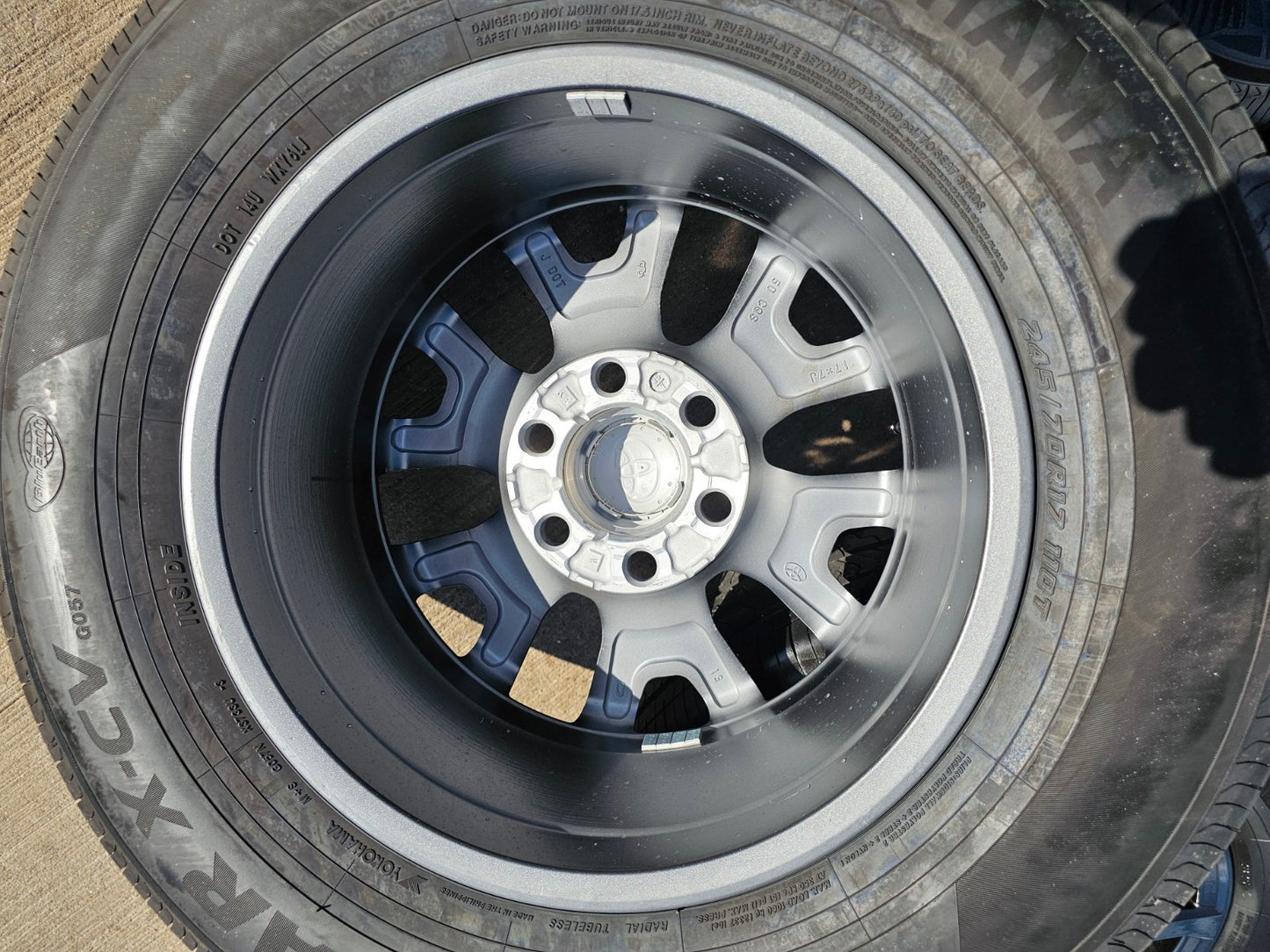 17" Toyota Tacoma 4Runner TRD OEM 94254 10637 only rims 2024 2025 2026 2027 NEW