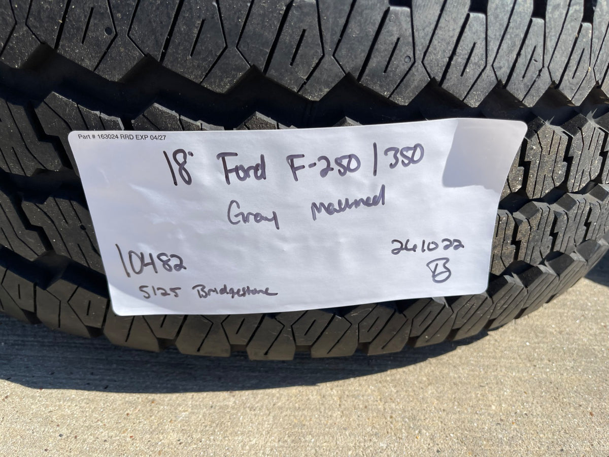 18" Ford F-250 F-350 OEM 10482 LARIAT rims wheels BRIDGSETONE SET NEW