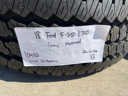 18" Ford F-250 F-350 OEM 10482 LARIAT rims wheels BRIDGSETONE SET NEW