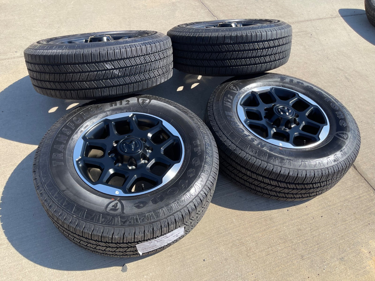 18" Dodge RAM 2500 3500 OEM 68629288 wheels rims tires FIRESTONE H/T2 SET