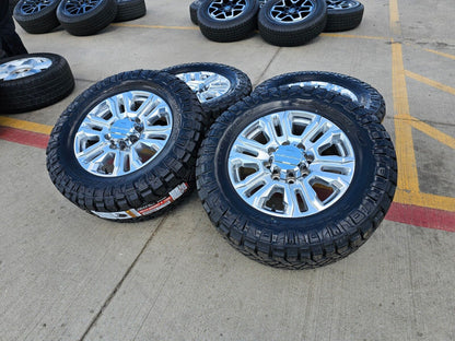 20" GMC Sierra 2500 3500 Denali OEM 5957 wheels rims 2024 2025 tires 35" NEW