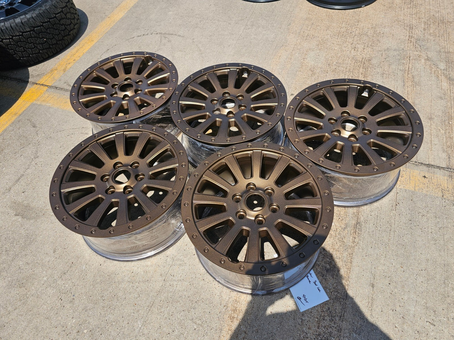 NEW (4) 18" INEOS Grenadier OEM wheels rims Beadlock RIM# 2774-1 FITS 2023-2027