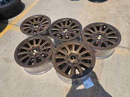NEW (4) 18" INEOS Grenadier OEM wheels rims Beadlock RIM# 2774-1 FITS 2023-2027