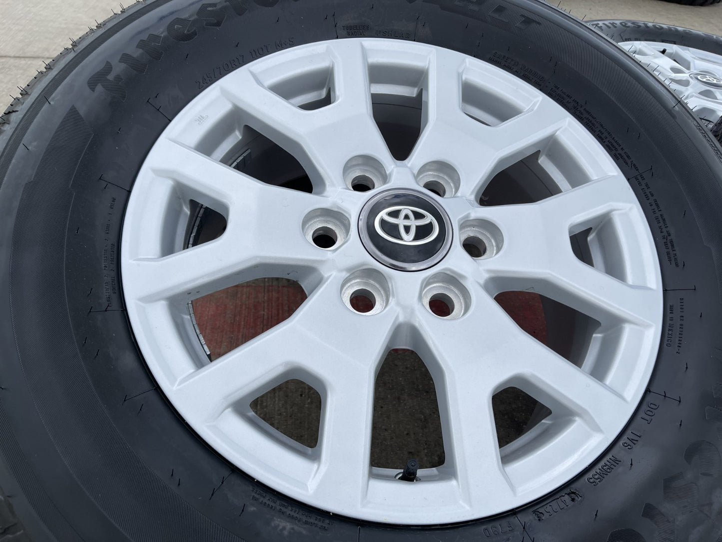 17" Toyota Tacoma 4Runner TRD OEM 94254 10637 wheels rims 2026 FIRESTONE NEW