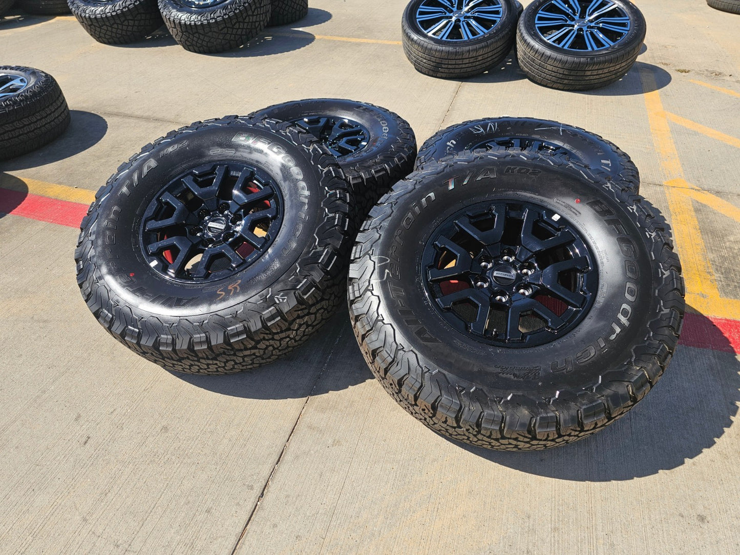 17" Ford F-150 Raptor Bronco OEM 10461 rims wheels 2026 2027 BFG A/T SET 37" NEW