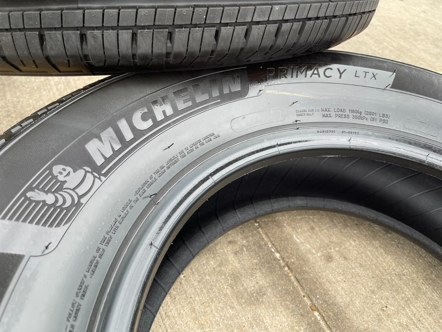 265/65/18 Michelin Primacy LTX tires F-150 Sierra Tahoe Silverado NEW TAKE OFFS