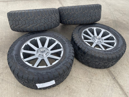 20x9 FUEL Contra D714 Silverado Ford F-150 RAM wheels rims 6x139 6x135