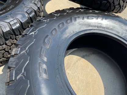 (5) 37x12.5x17 BFG KO2 A/T tires F-150 Sierra Tahoe Silverado 37" TAKE OFFS NEW