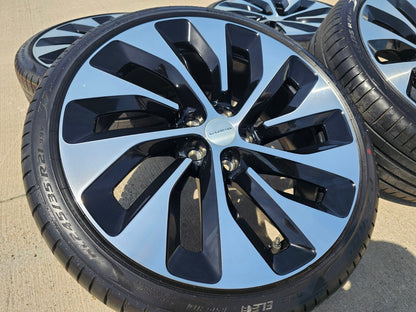 21" Lucid Air OEM Grand Touring black wheels rims tires 2023 2024 2025 2026 NEW