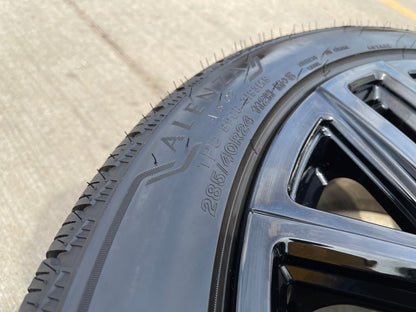 24" GMC Yukon Sierra DENALI OEM wheels rims black 2022 2023 2024 2025 2026 NEW