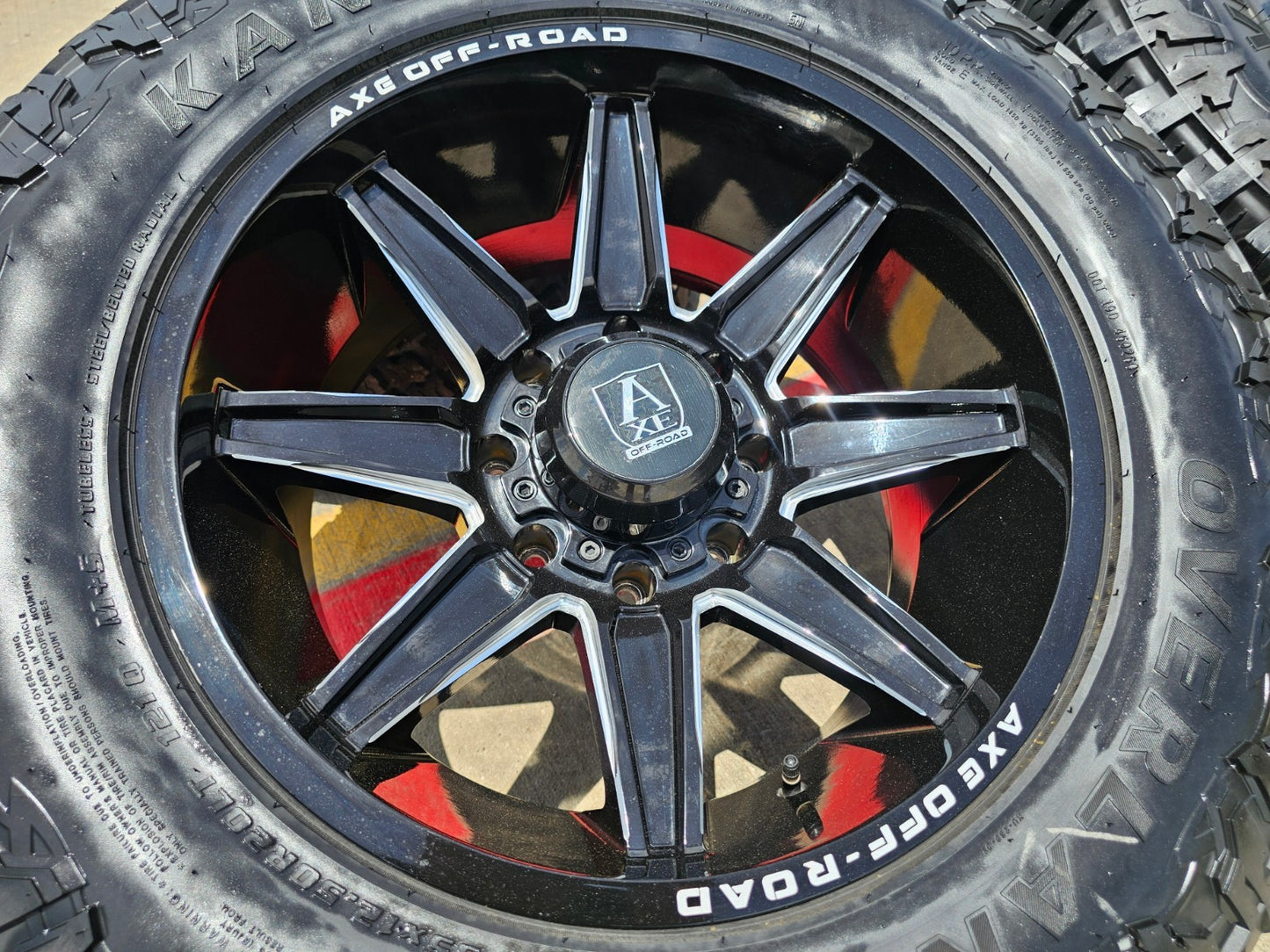 20" 20x10 AXE Off-Road Artemis Chevy Silverado GMC Sierra 2500 rims wheels 8x180
