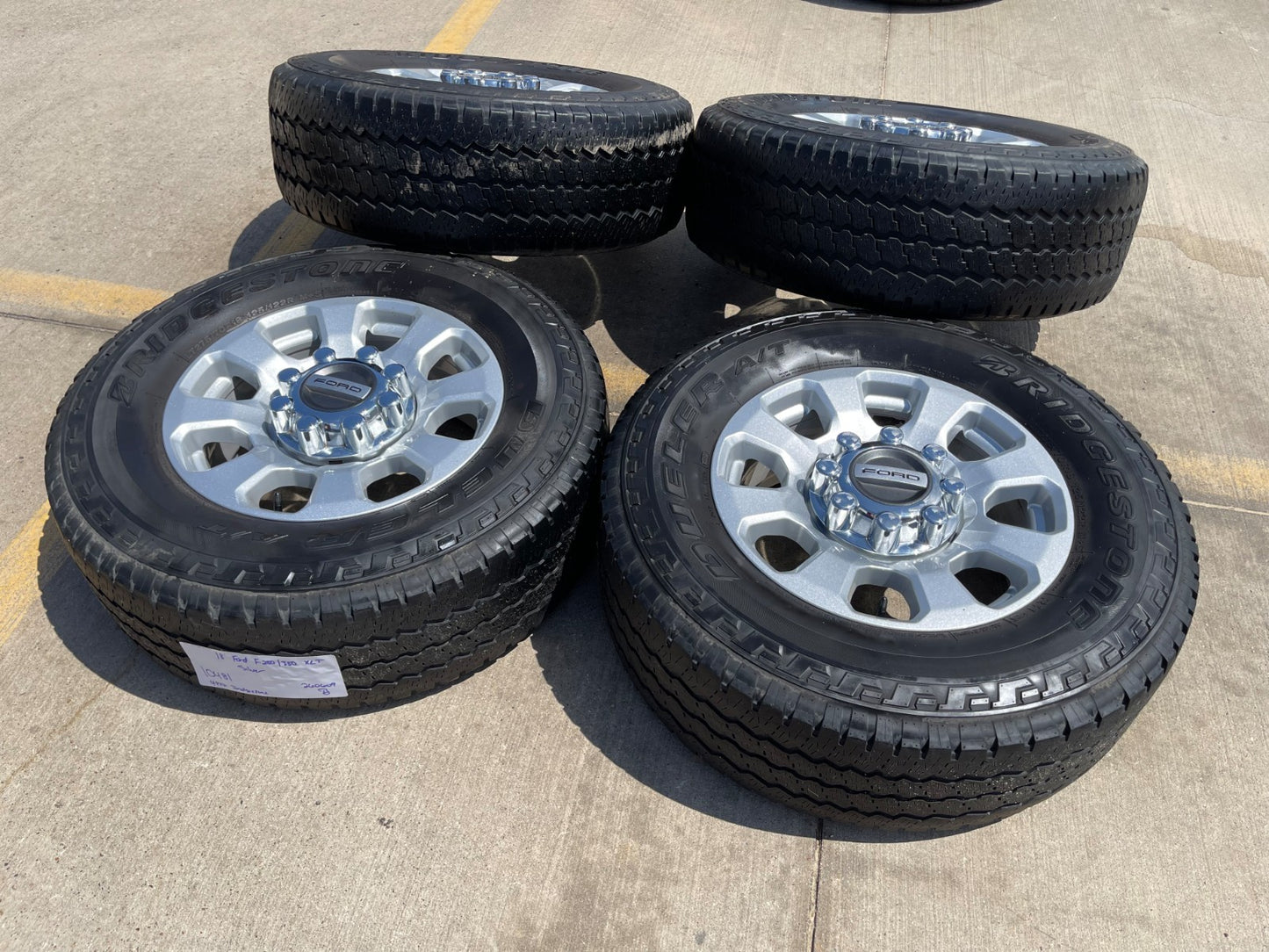 18" Ford F-250 F-350 Lariat FX-4 wheels rims SET OEM RIM# 10481 FITS 2006-2027