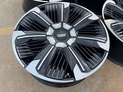 24" Cadillac Escalade IQ EV OEM 8x165 wheels rims Hummer 2500 2024 2025 2026 NEW