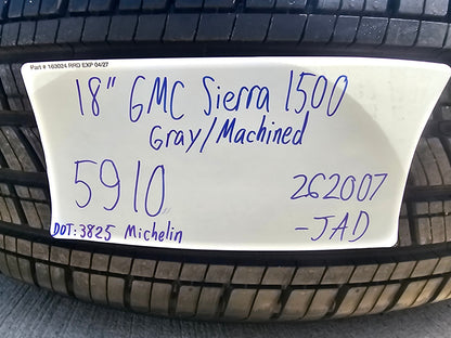 18" GMC Sierra Canyon Chevy Tahoe Colorado OEM 5910 wheels rims MICHELIN